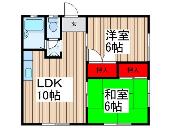 パークアベニュー中浦和の物件間取画像